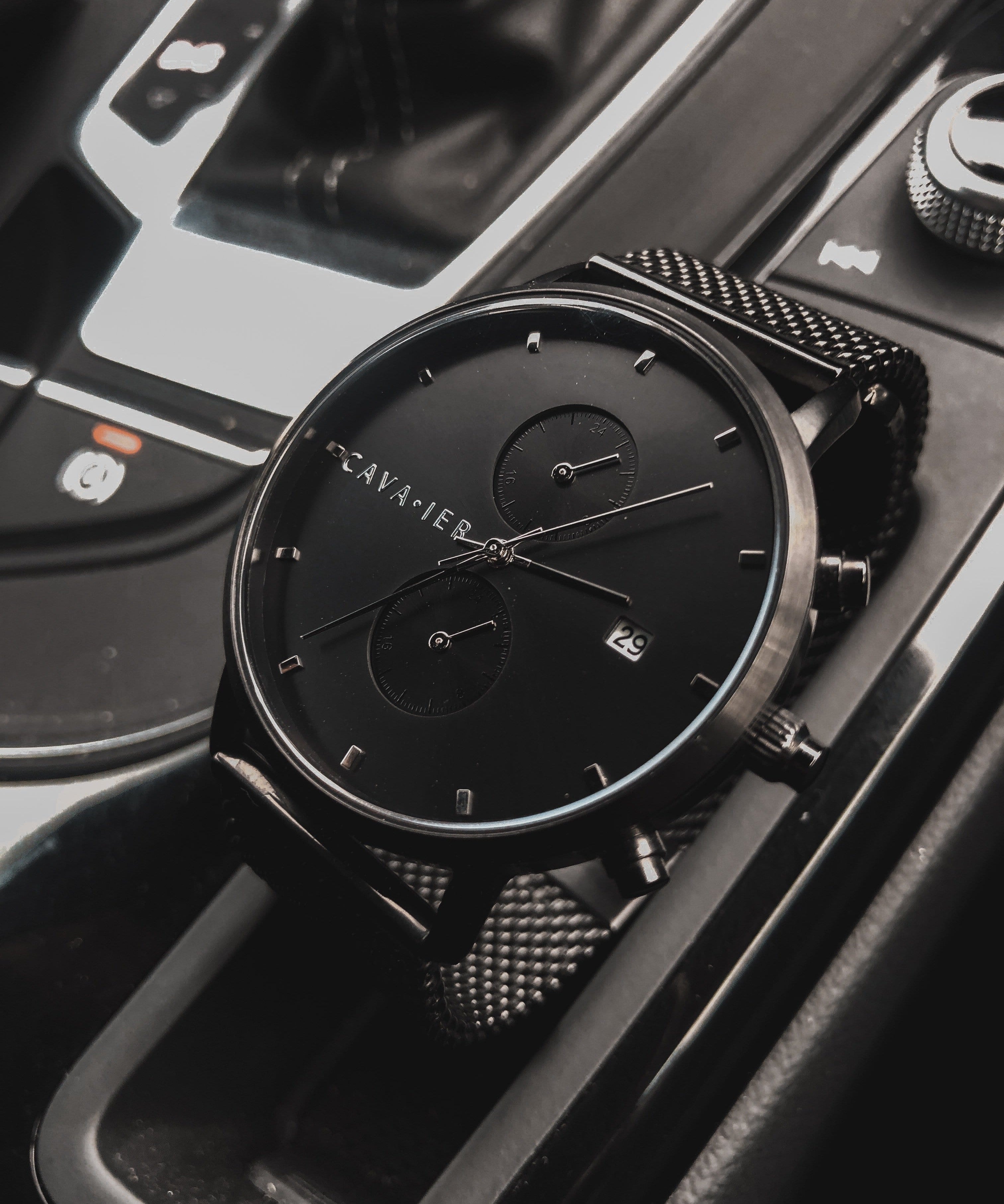 Cavaier Watch black Gent's Somber